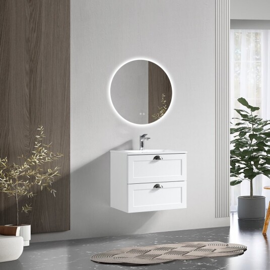 LIND COMFORT SERVANTSKAP 60 HVIT