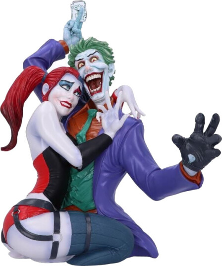 Nemesis Now The Joker & Harley Quinn Figur Pyntefigur 37,5 cm Multifarget