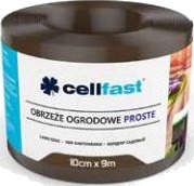 Cellfast Kantbånd For Plen Rett 10 Cm 9 M Brun Ral8028 (30-211H)