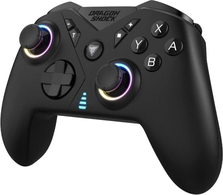 DragonShock Nebula Ultimate Kontroller Svart DragonShock Nebula Ultimate Kontroller Svart