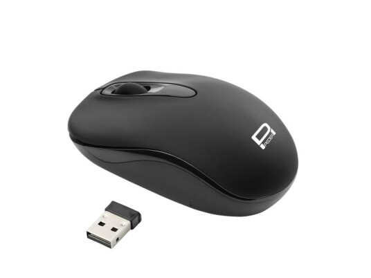 Pedea 60030013, Ambidekstriøs, Optisk, Rf Kabel-Fri, 1000 Dpi, Sort