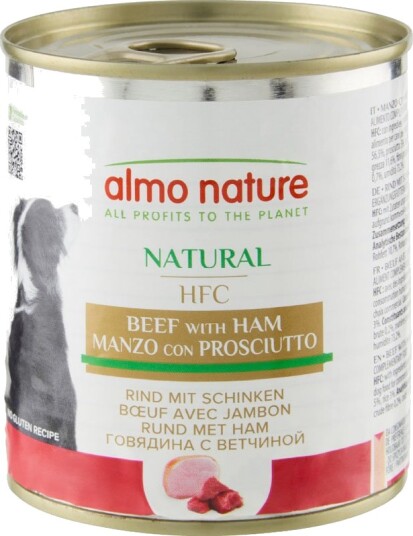Almo Nature Hfc Våtfôr Storfekjøtt & Skinke 24 X 280 G 290 G 290 G