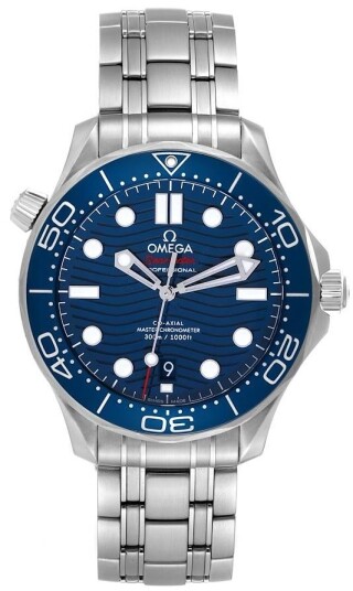 Omega Herreklokke 210.30.42.20.03.001 Seamaster Diver 300m Blå/Stål