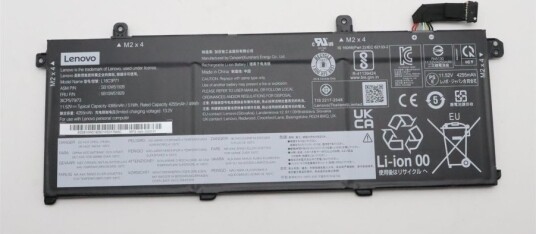 Celxpert L18c3p71 Batteri Til Bærbar Pc Litiumion 3-Cellers 4385 Mah 50 Wh Fru 5B10W51829 Celxpert L18c3p71 Batteri Til Bærbar Pc Litiumion 3-Cellers 4385 Mah 50 Wh Fru 5B10W51829