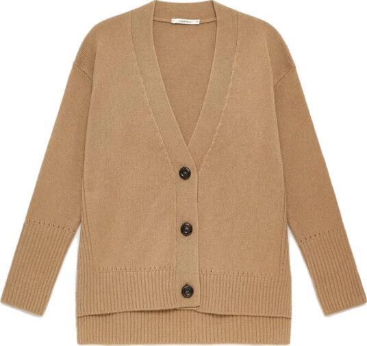 Maliparmi Dame Strikkevarer Beige XS,