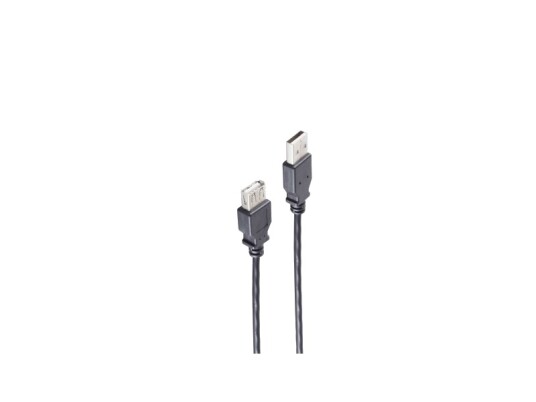 Shiverpeaks Bs13-24055 5 M Usb A Usb A Usb 2.0 0,48 Gbit/Sek. Sort