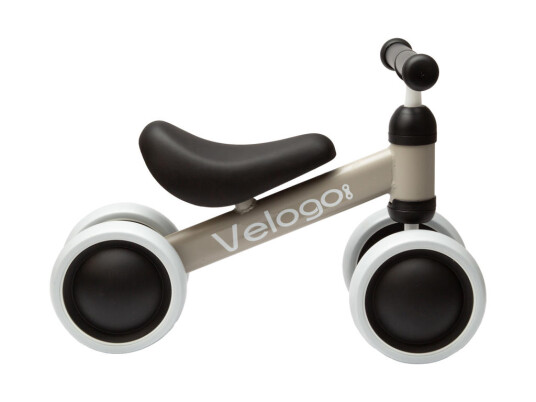 Velogo Løpesykkel fra 1 år 4 hjul Matt beige Velogo Løpesykkel fra 1 år 4 hjul Matt beige