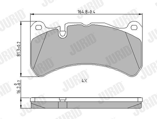 Bremseklosser JURID 573799J Bremseklosser JURID 573799J