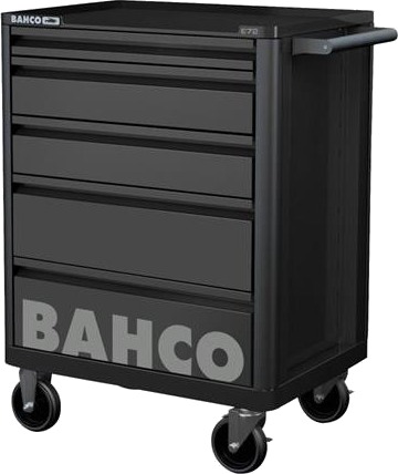 Bahco 1472K5 Verktøyvogn med 5 Skuffer og Beskyttende Kanter Bahco 1472K5 Verktøyvogn med 5 Skuffer og Beskyttende Kanter