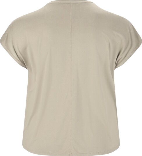 Q Sportswear Jenirei Soft Touch Trenings T skjorte Dame Beige 48 Q Sportswear Jenirei Soft Touch Trenings T skjorte Dame Beige 48
