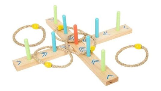 Wooden Ring Toss Game Active Wooden Ring Toss Game Active