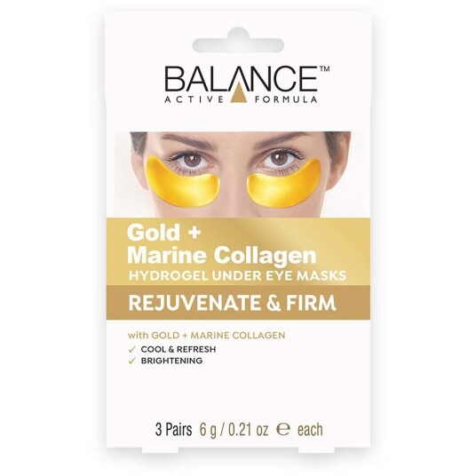 Balance Active Formula Gold + Marine Collagen Hydrogel under Eye Masks