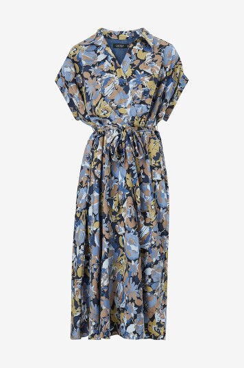 Lauren Ralph Lauren Curve Kjole Poly Cdc 79 dress Blå