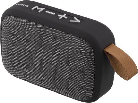 Streetz S101 Bærbar Bluetooth Høyttaler Svart med FM-radio