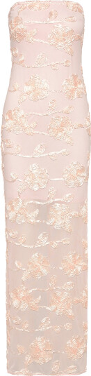 ROTATE Flower Mesh Tube Dress 44