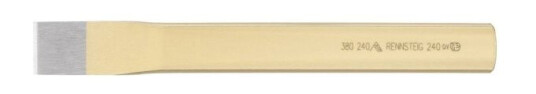 Rennsteig 380 240 1, Spademeisel, Flat Meisel, 240 Mm, 28 Mm, 2,6 Cm, 298 G Rennsteig 380 240 1, Spademeisel, Flat Meisel, 240 Mm, 28 Mm, 2,6 Cm, 298 G