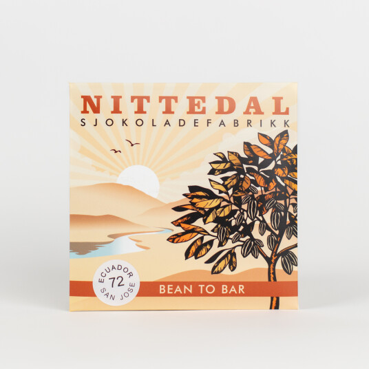 Nittedal Sjokoladefabrikk San Jose 72% Ecuador Nittedal Sjokoladefabrikk San Jose 72% Ecuador