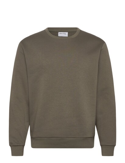 Enkel Studio O Neck Sweatshirt   Khaki green   L