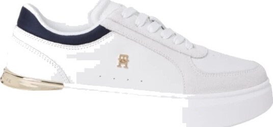 Tommy Hilfiger Th Satin Platform Sneaker - White - 38