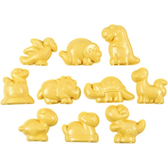 Lekesandformer Dinosaurer 10 stk