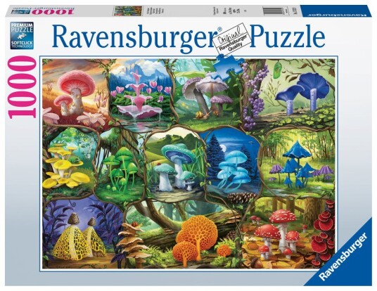 Beautiful Mushrooms Puslespill 1000 Ravensburger