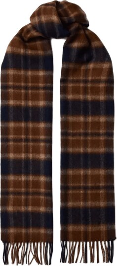 Selected | Slmtope Wool Check Scarf | ONE SIZE Selected | Slmtope Wool Check Scarf | ONE SIZE