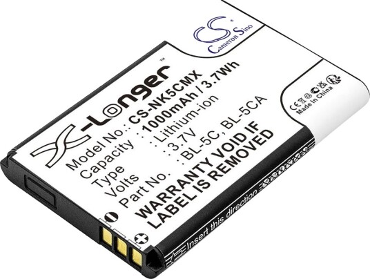 Batteri til Anycool Enjoy W02 osv.