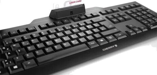 Cherry KC 1000 SC Tastatur svart JK A0100US 2 Cherry KC 1000 SC Tastatur svart JK A0100US 2