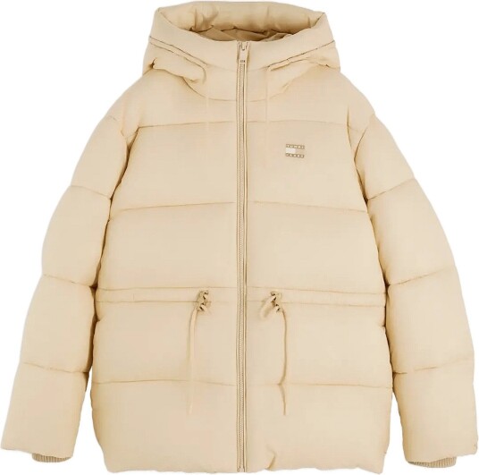 Tommy Jeans Tjw Hooded Midi Puffer Jacket SUNDAY PASTRY S Tommy Jeans Tjw Hooded Midi Puffer Jacket SUNDAY PASTRY S