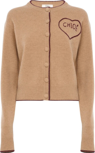 Chloé Dame Strikkevarer Brun M, Chloé Dame Strikkevarer Brun M,