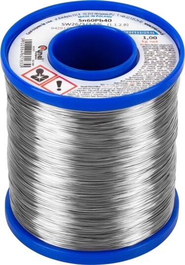 Loddetråd 1 Mm / 1 Kg Sn60pb40 Cynel