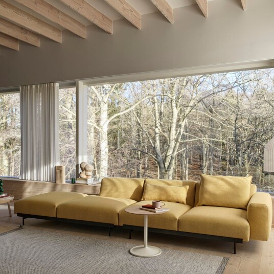 Muuto In Situ 2 seters modulsofa Konfig 1   Ecriture240/Svart