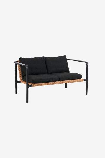 Brafab Motty 2 seters sofa Svart Brafab Motty 2 seters sofa Svart
