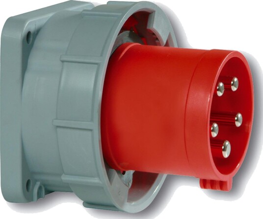 Garo Iiv 4125-4 S Panelinntak IP67, 5-Polet 125 A Gul, 4 H