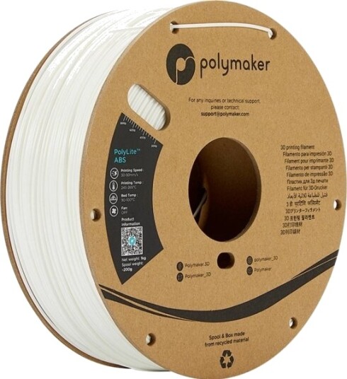 Polymaker Polylite Abs 1 Kg 1.75 Mm Hvit