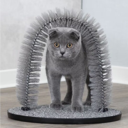 Trixie Massasje & Pelsbue Til Katt Grå Trixie Massasje & Pelsbue Til Katt Grå