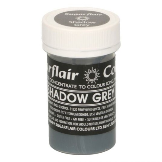 Sugarflair Pastafarge Shadow Grey 25g 