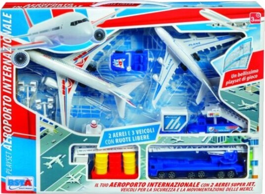 Rstoys Internasjonalt Flyplass-Lekesett 2 Fly 3 Kjøretøy Fra 3 År Rstoys Internasjonalt Flyplass-Lekesett 2 Fly 3 Kjøretøy Fra 3 År