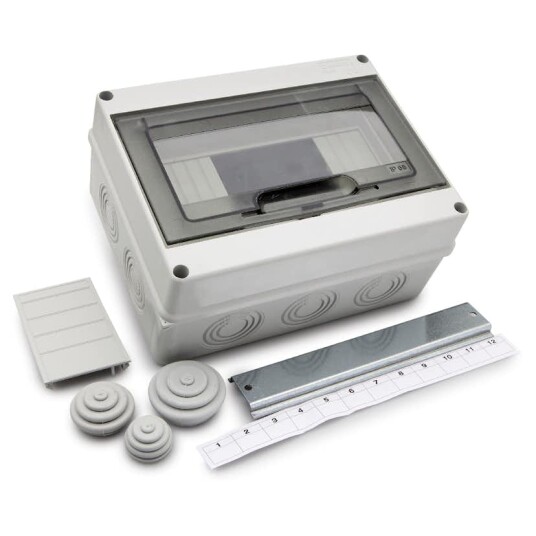 Bårebo Normkapsling 8 Moduler IP65 966854