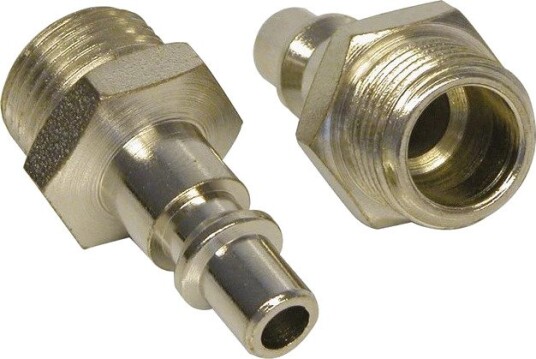 Carpoint Luftslangekobling 0684833 For Trykkluft, 1/4" Hann, 3/8" Gjenge 2 Stk