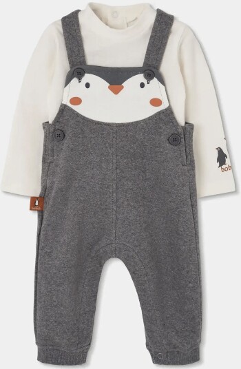 Boboli Set Knit For Baby Boy  Bci   Grey   56