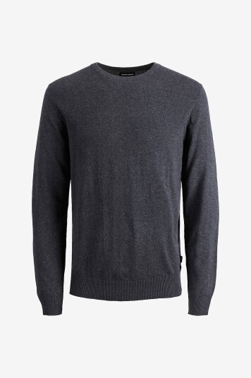 Jack & Jones Genser jjeEmil Knit Crew Neck Grå