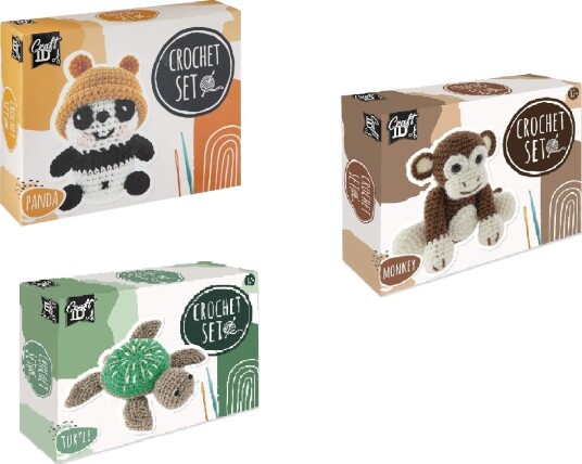 Craft Id Heklesett Med Amigurumi Panda