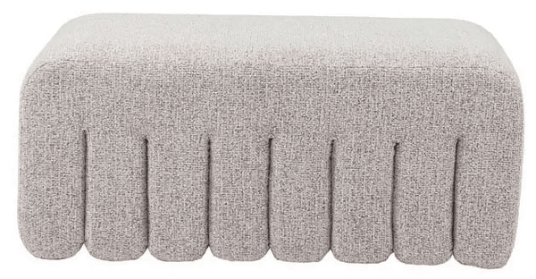Trend Collection Ciske Puff Bouclé Sand M – 98 x 46 x 45 cm Trend Collection Ciske Puff Bouclé Sand M – 98 x 46 x 45 cm