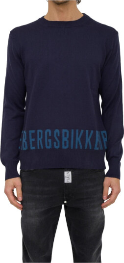 Bikkembergs Herre Strikkevarer Blå S, Bikkembergs Herre Strikkevarer Blå S,