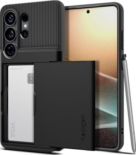 Spigen Slim Armor CS Mobildeksel for Samsung Galaxy S26 Ultra Svart