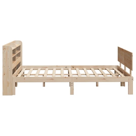 Sengeramme med hodegavl 160x200 cm heltre furu 3306831