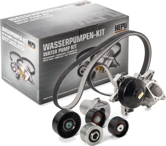 Vannpumpe + kileremsett HEPU PK04210