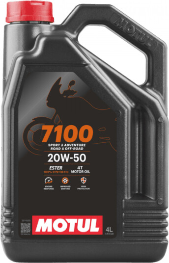 Motorolje MOTUL 7100 4T 20W50 4L Motorolje MOTUL 7100 4T 20W50 4L