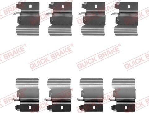 Monteringssett, bremseklosser QUICK BRAKE 109-1823